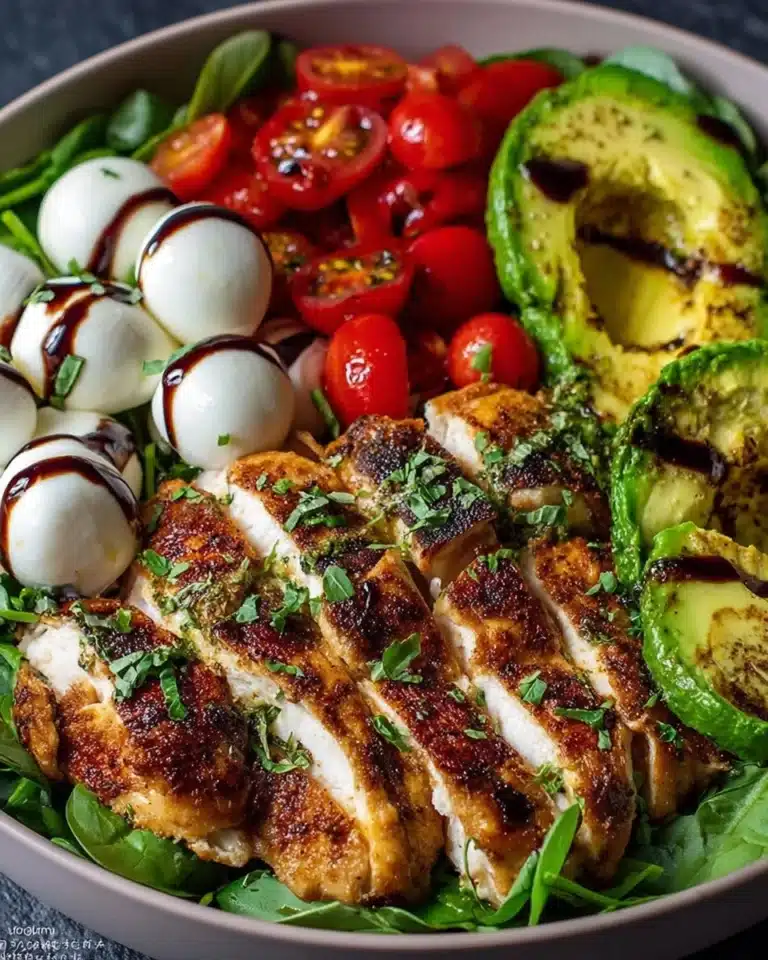 with Mozzarella and Balsamic Vinaigrette Recipe
