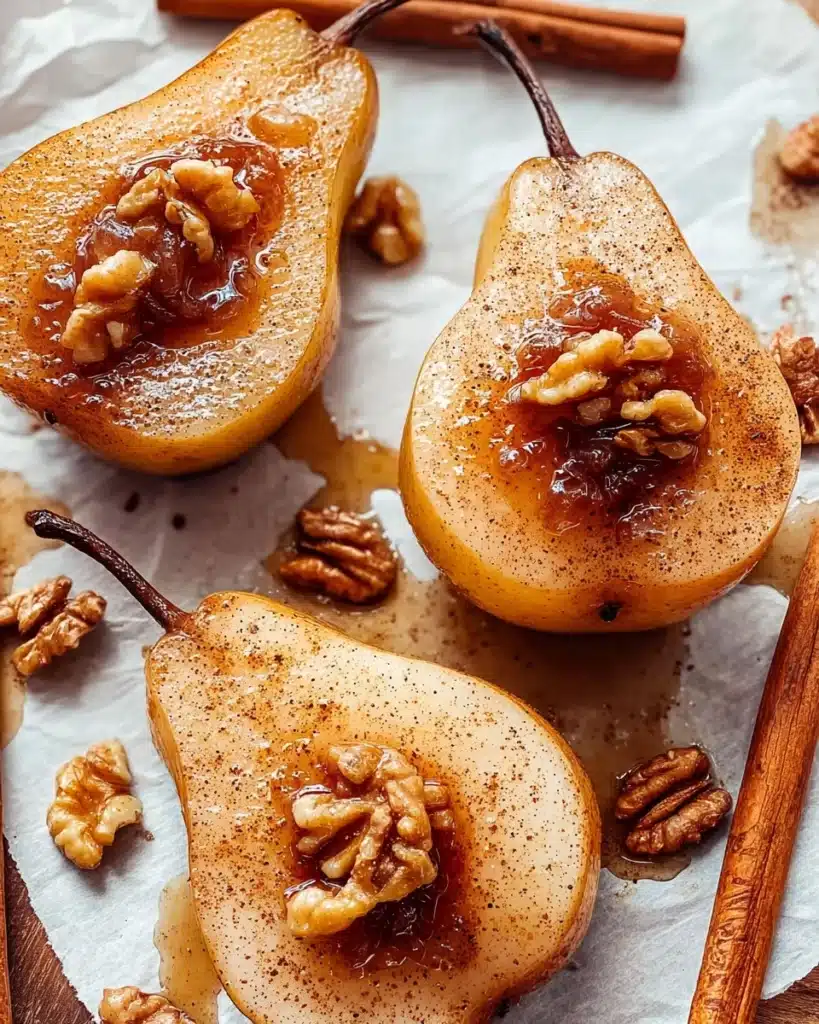Irresistible Cinnamon Maple Baked Pears Recipe Delight Recipe