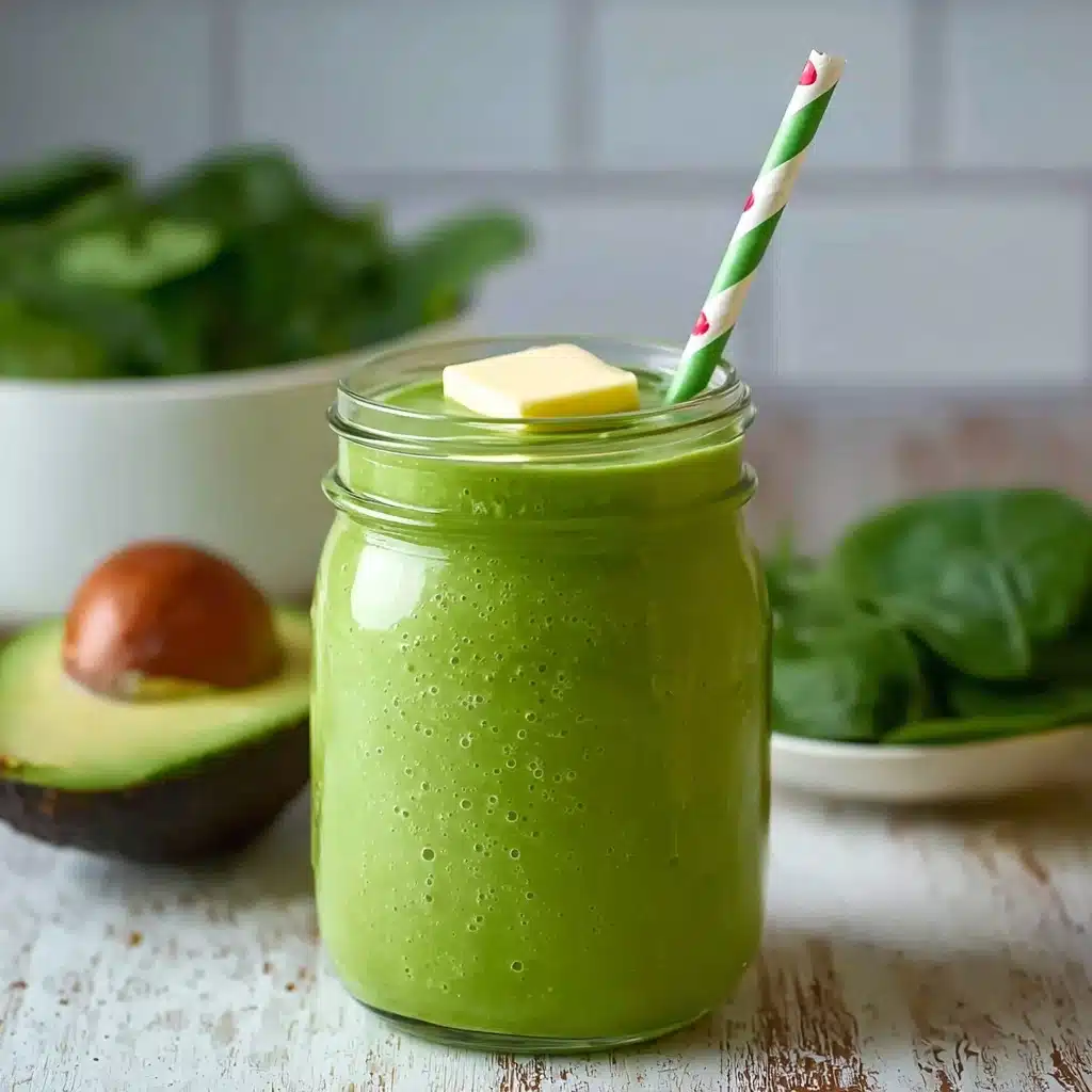 Spinach Avocado Smoothie Recipe - Recipe Image