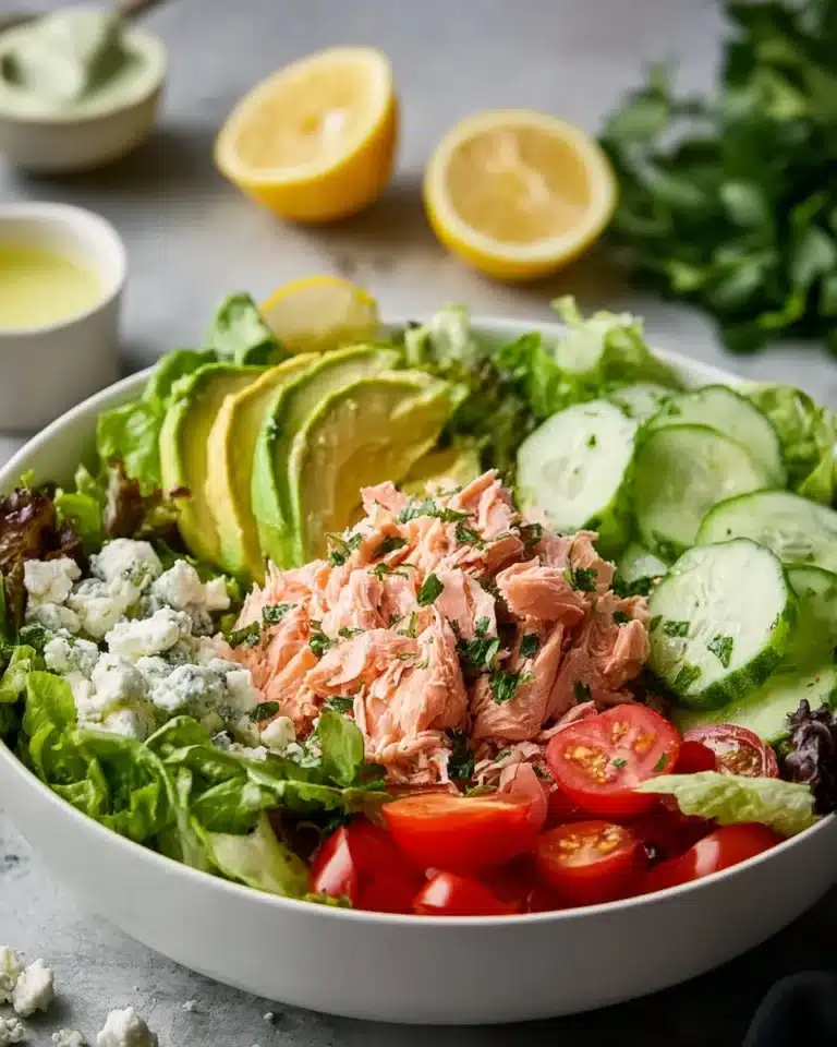 Salmon Avocado Salad Recipe