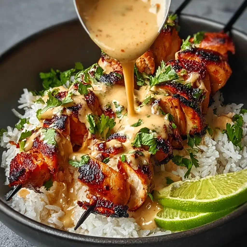 Sweet Chili Chicken Bowl with Coconut Lime Drizzle Recipe - Recipe Image