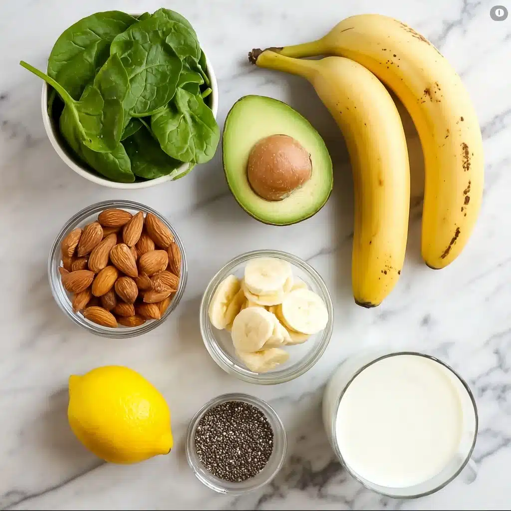 Spinach Avocado Smoothie Recipe - Recipe Image