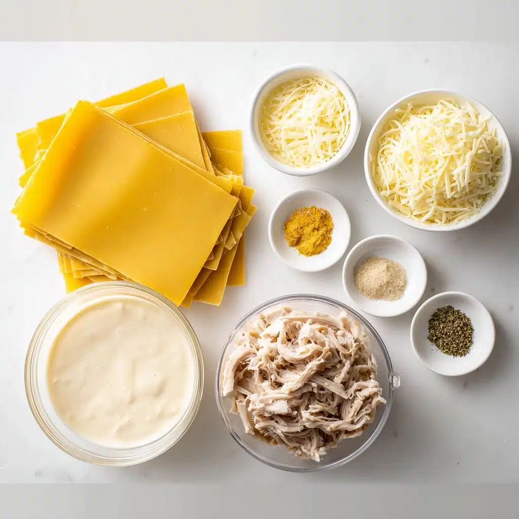 Chicken Alfredo Lasagna Roll Ups Recipe - Recipe Image
