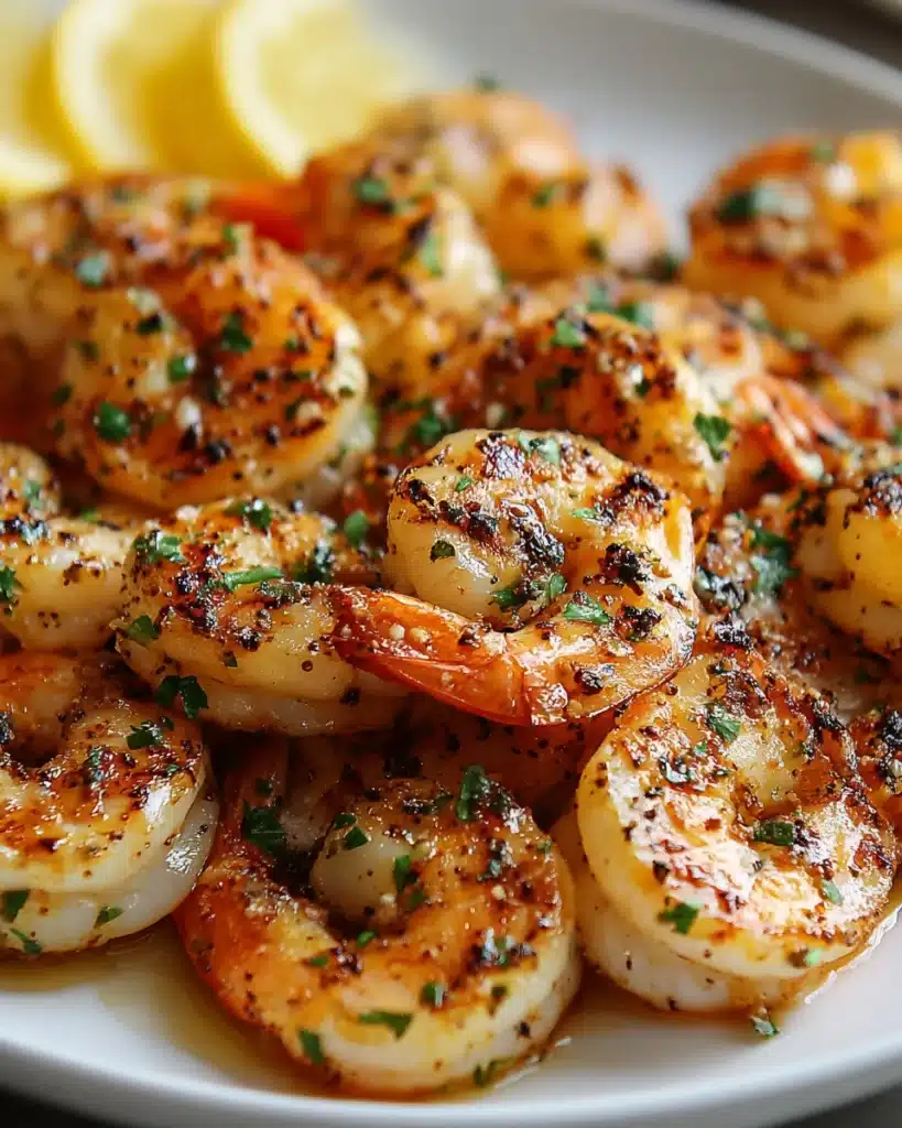 Garlic Parmesan Roasted Shrimp Recipe