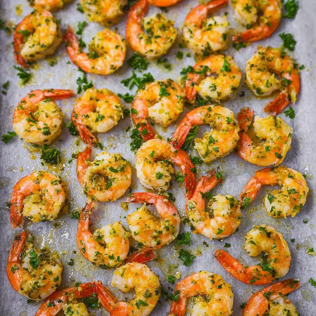 Garlic Parmesan Roasted Shrimp Recipe