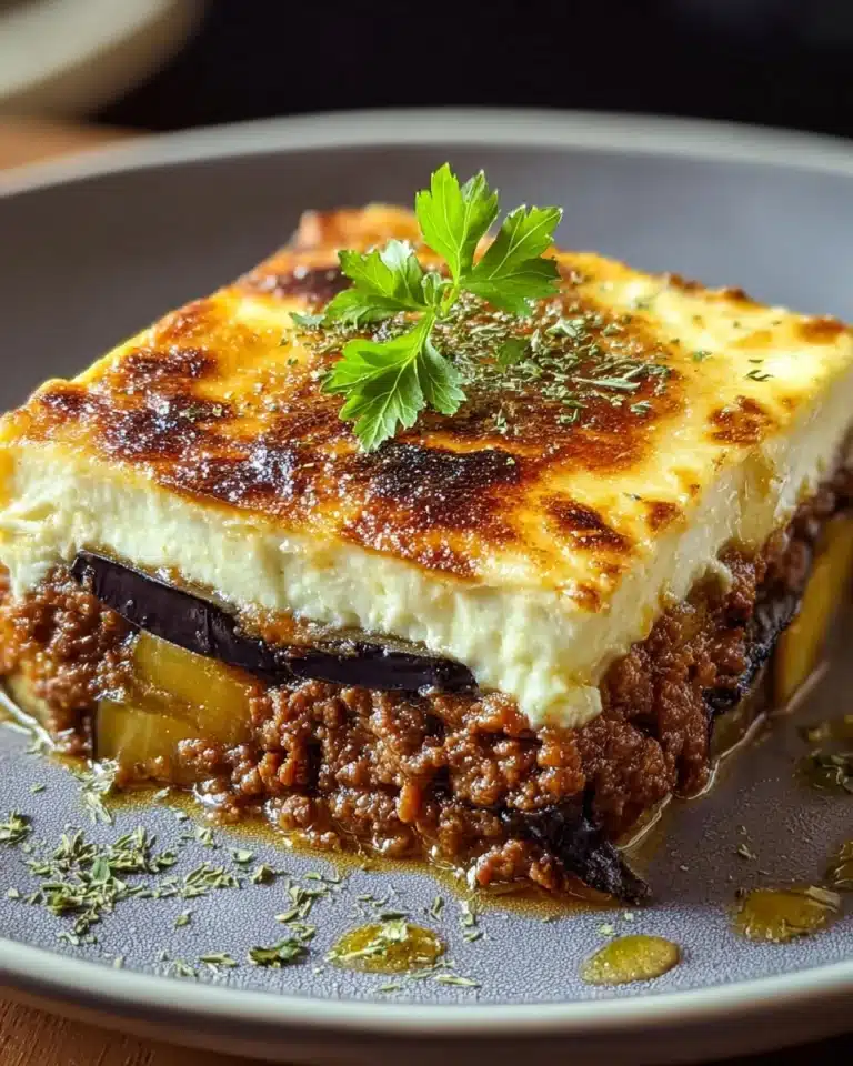 Outrageously Delicious Greek Moussaka Recipe