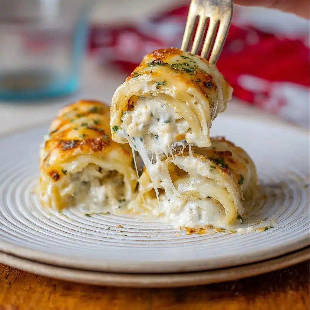 Chicken Manicotti Alfredo Recipe 4 Chicken Manicotti Alfredo Recipe - Recipe Image