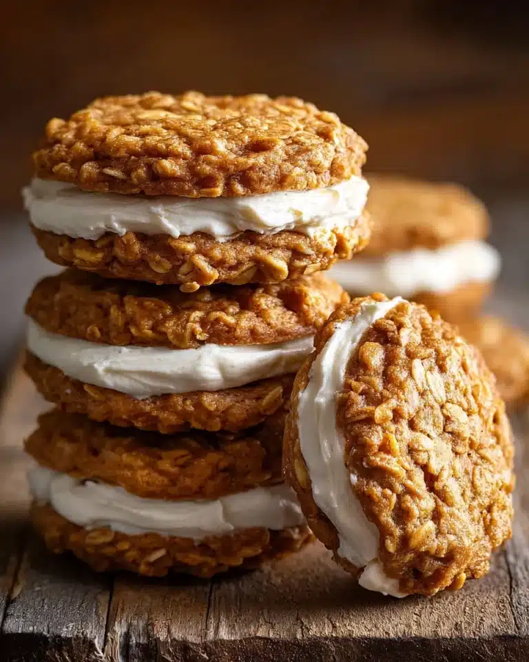 Pumpkin Oatmeal Cream Pies Recipe