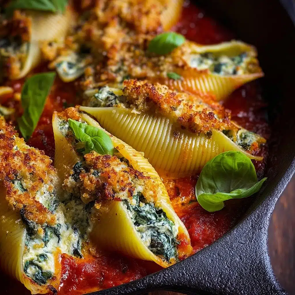 Herb & Zucchini Stuffed Jumbo Shells Recipe 5 Herb & Zucchini Stuffed Jumbo Shells Recipe - Recipe Image