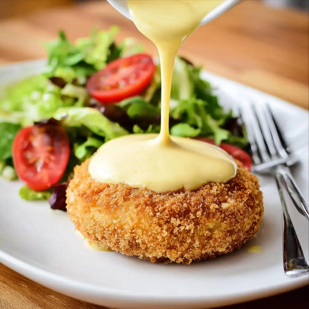 Chicken Pillows with Creamy Parmesan Sauce Recipe - Recipe Image