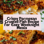 Crispy Parmesan Crusted Fish Recipe