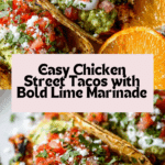 Easy Chicken Street Tacos Recipe