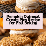 Pumpkin Oatmeal Cream Pies Recipe