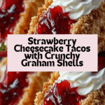 Strawberry Crunch Cheesecake Tacos Recipe