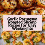 Garlic Parmesan Roasted Shrimp Recipe
