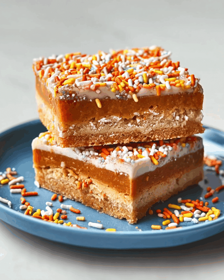 Easy Pumpkin Cheesecake Crescent Bars