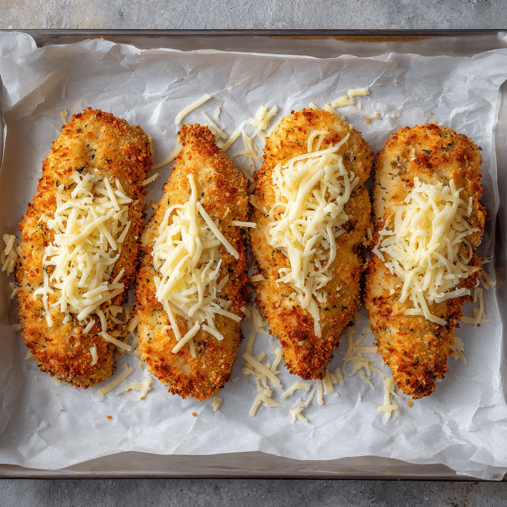 Lemon Chicken Romano with Melty Cheese