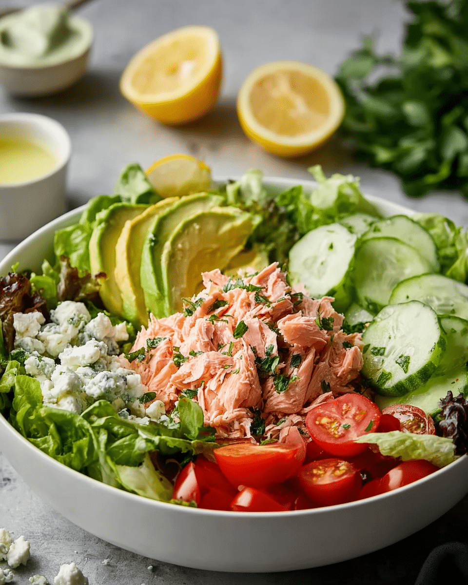 Salmon Avocado Salad Recipe