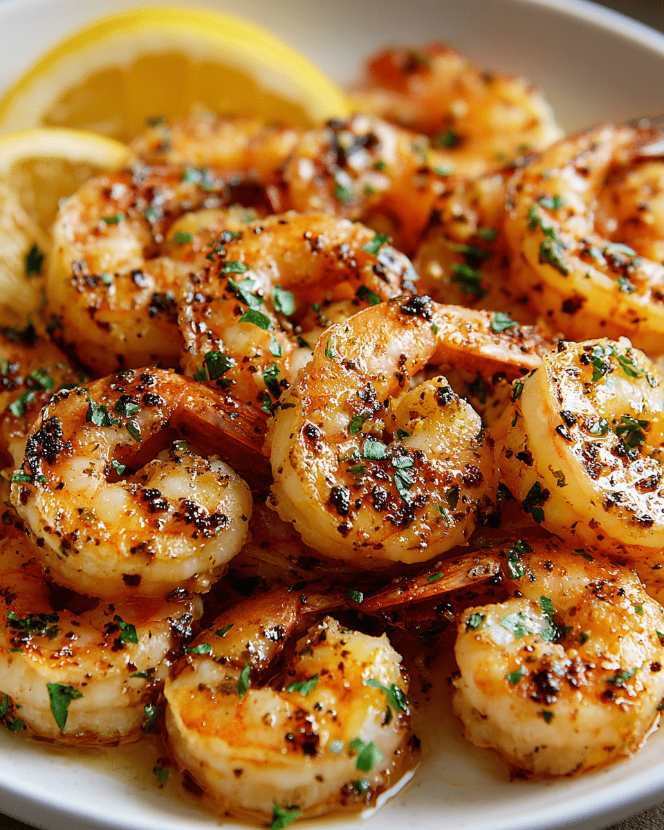 Garlic Parmesan Roasted Shrimp Recipe