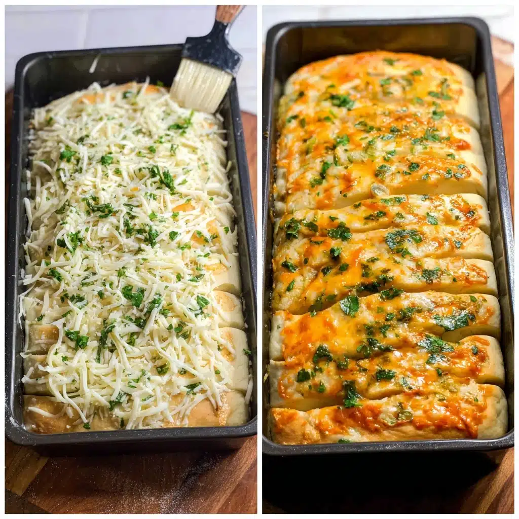 Cheesy Garlic Pull-apart Bread Recipe - Recipe Image