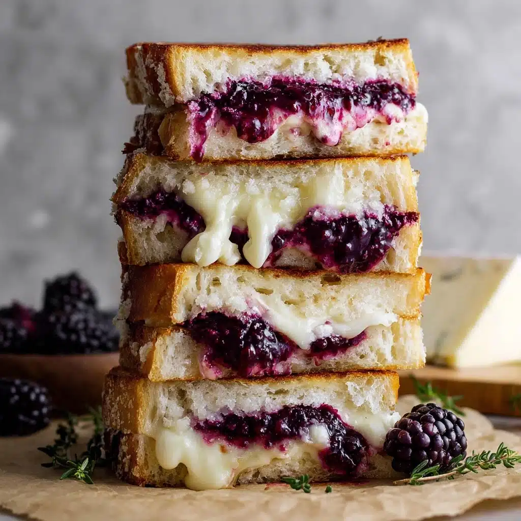 Blackberry Balsamic and Brie Grilled Cheese Recipe 4 Blackberry Balsamic and Brie Grilled Cheese Recipe - Recipe Image