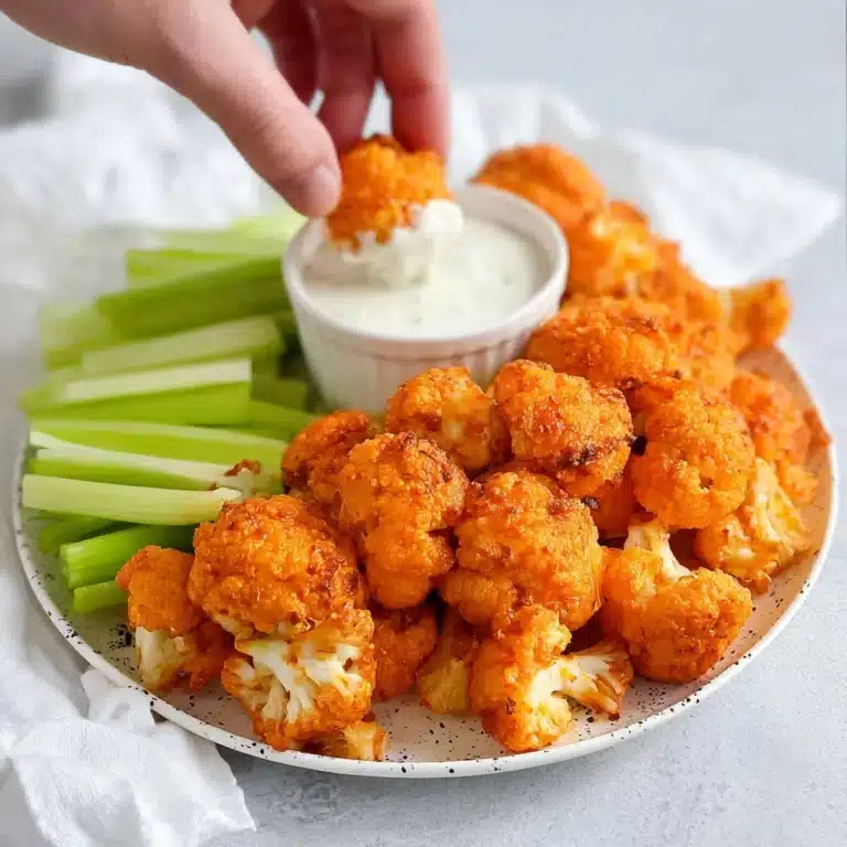 Buffalo Cauliflower Wings Recipe