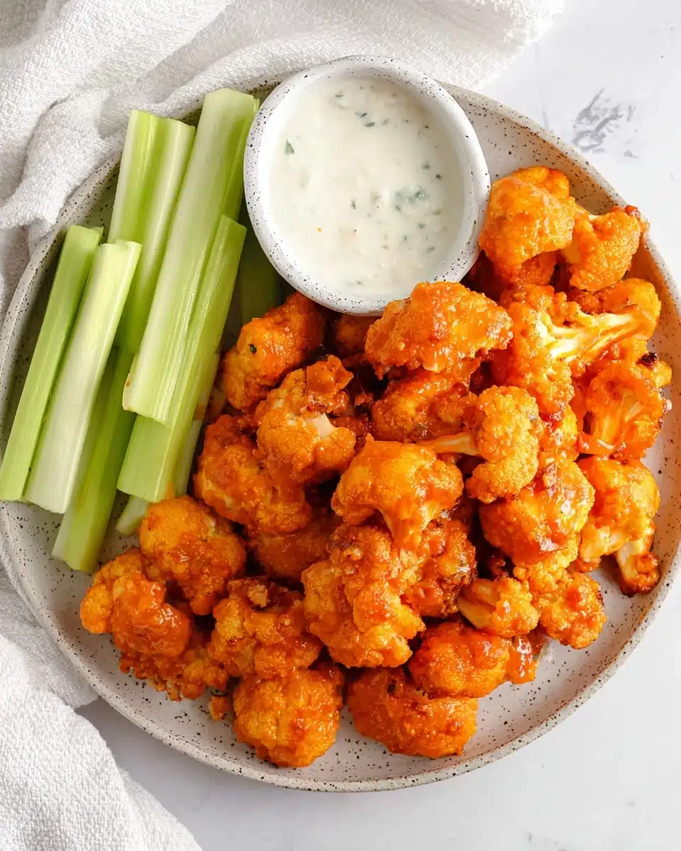 Buffalo Cauliflower Wings Recipe 7 Buffalo Cauliflower Wings Recipe - Recipe Image