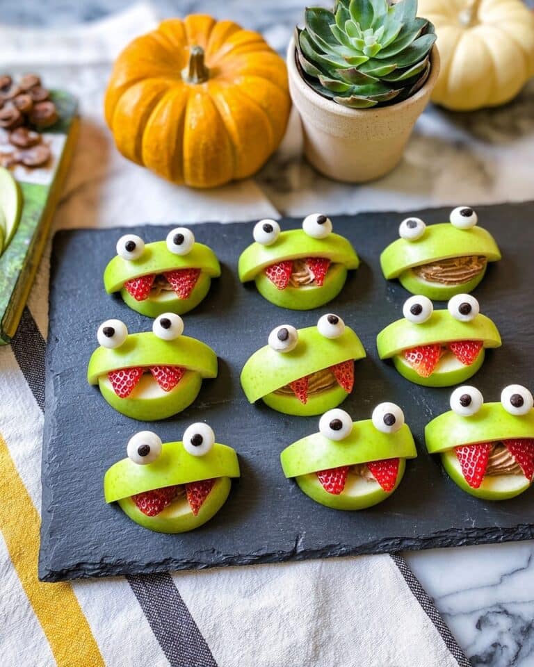 Silly Caramel Apple Faces Recipe
