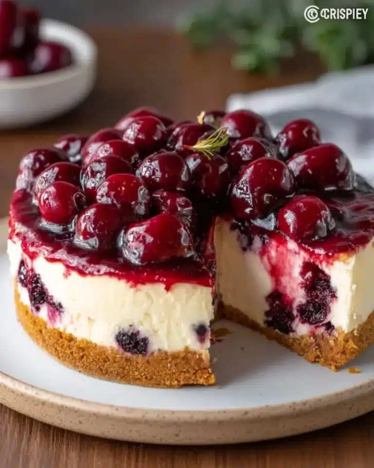 Cherry Cheesecake Recipe