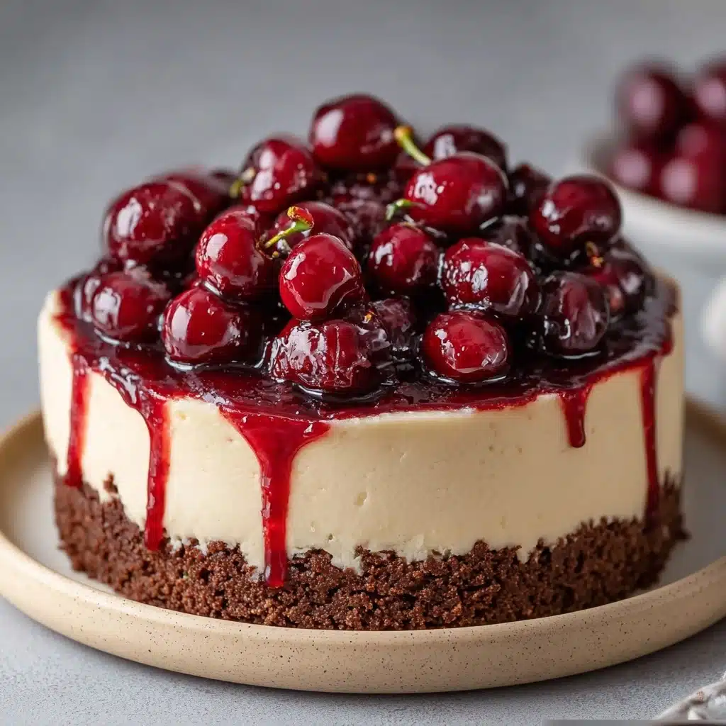 Cherry Cheesecake Recipe - Recipe Image