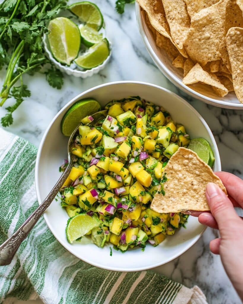 Paleo Mango Avocado Salsa Recipe