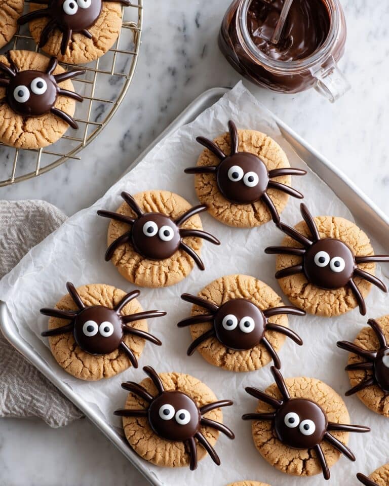 Peanut Butter Spider Cookies Recipe