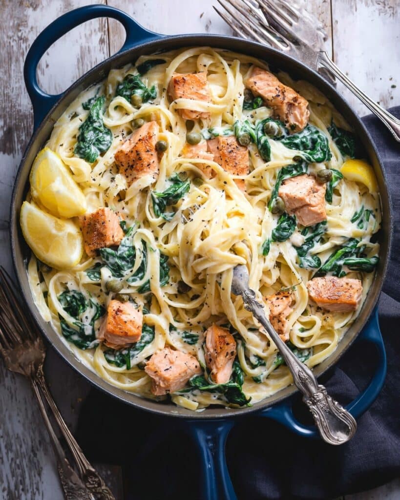 Creamy Salmon Pasta Recipe