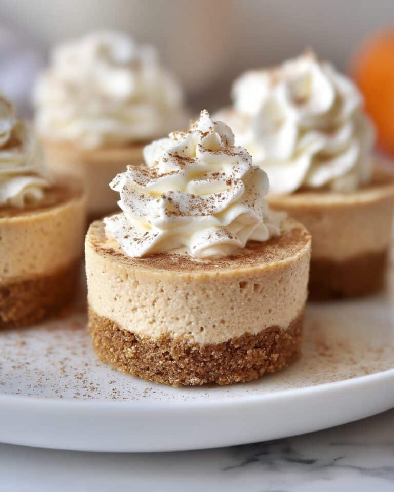 Easy No Bake Pumpkin Spice Cheesecake Bites Recipe
