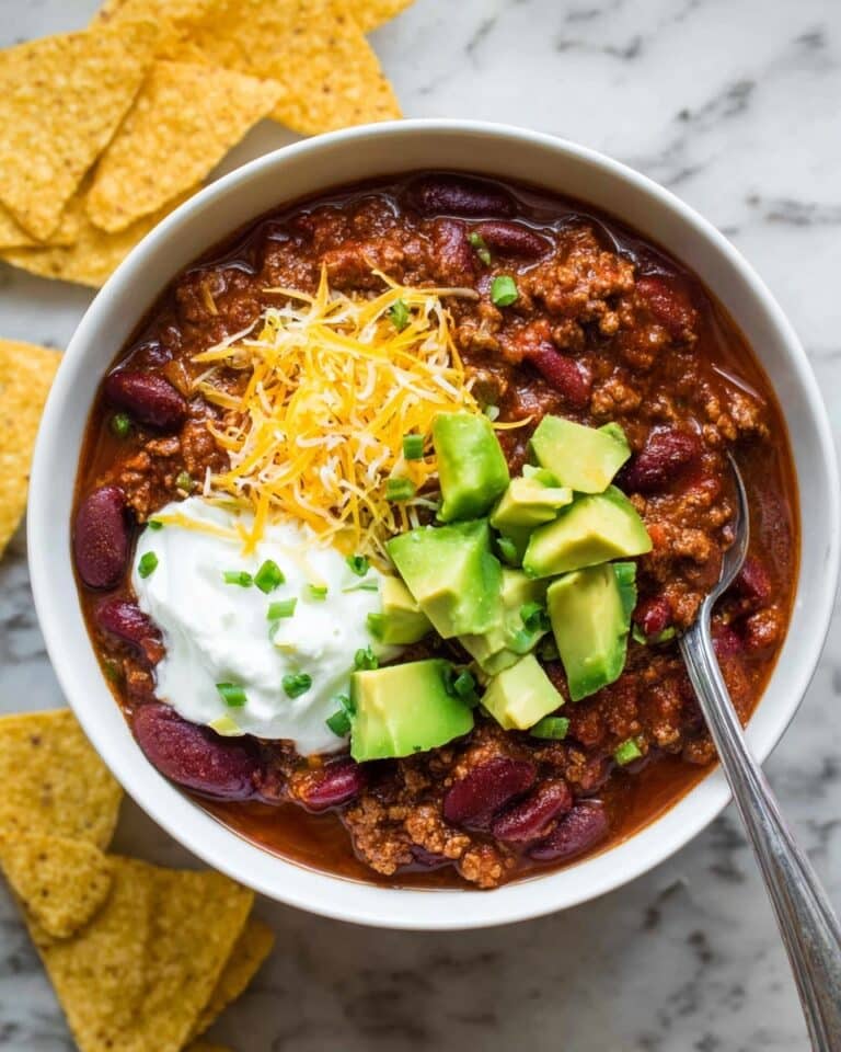 Slow Cooker Chili Recipe