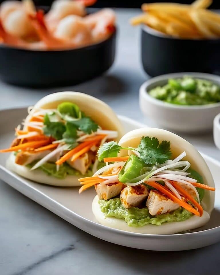 Tofu and Avocado Bao Sandwich Recipe
