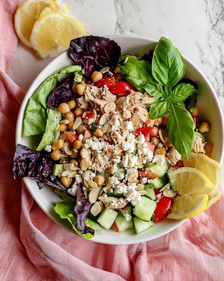 Chickpea and Tuna Salad Recipe