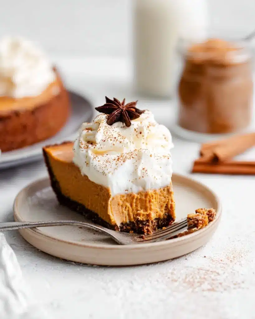 Lightened Up Pumpkin Cheesecake Recipe