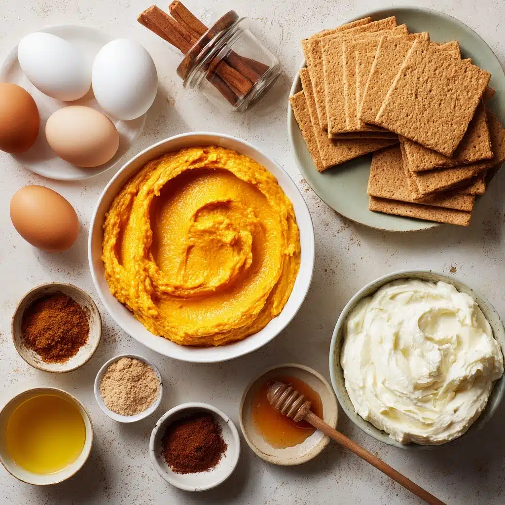 Lightened Up Pumpkin Cheesecake Recipe - Recipe Image