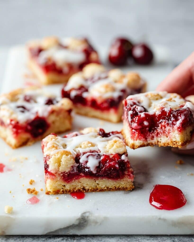 Cherry Pie Bars Recipe