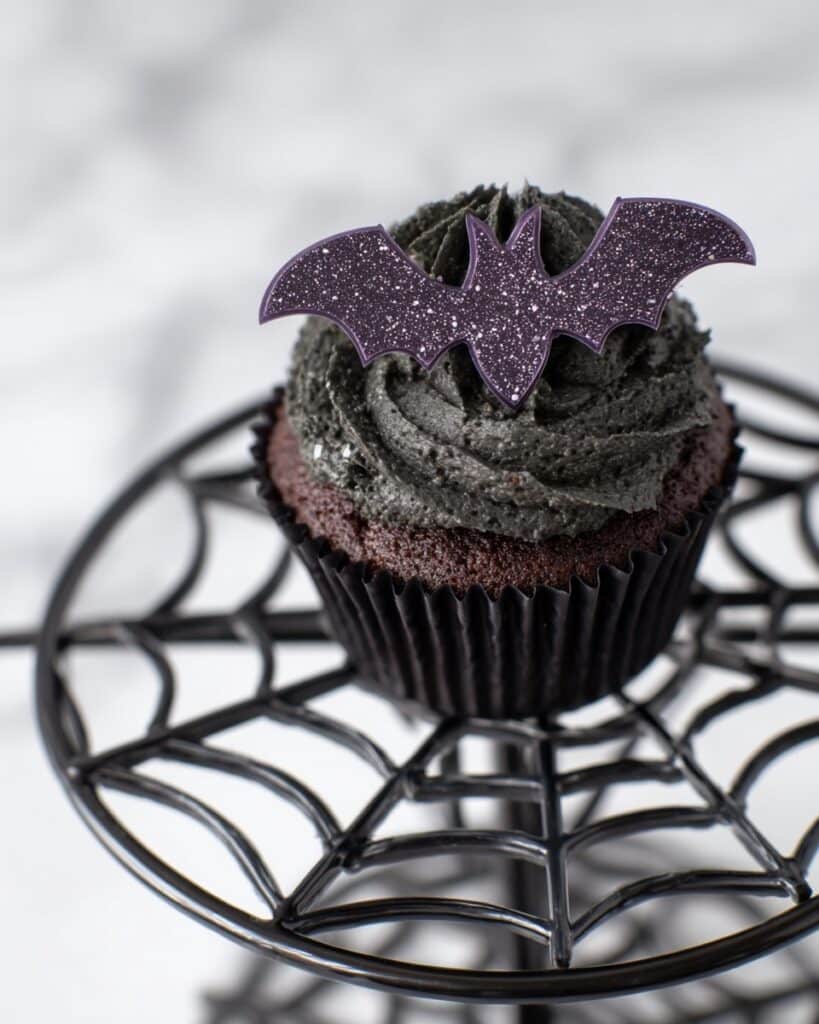 Black Velvet Halloween Cupcakes Recipe