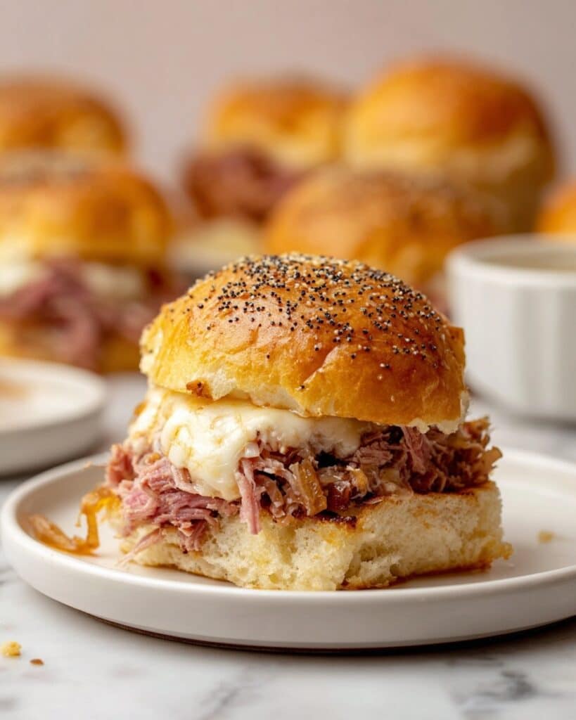 Hawaiian Roll Roast Beef Sliders Recipe