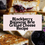 Blackberry Balsamic and Brie Grilled Cheese Recipe