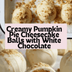 Pumpkin Pie Cheesecake Balls Recipe