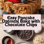 Pancake Oatmeal Bake Recipe