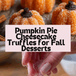 Pumpkin Pie Cheesecake Truffles Recipe
