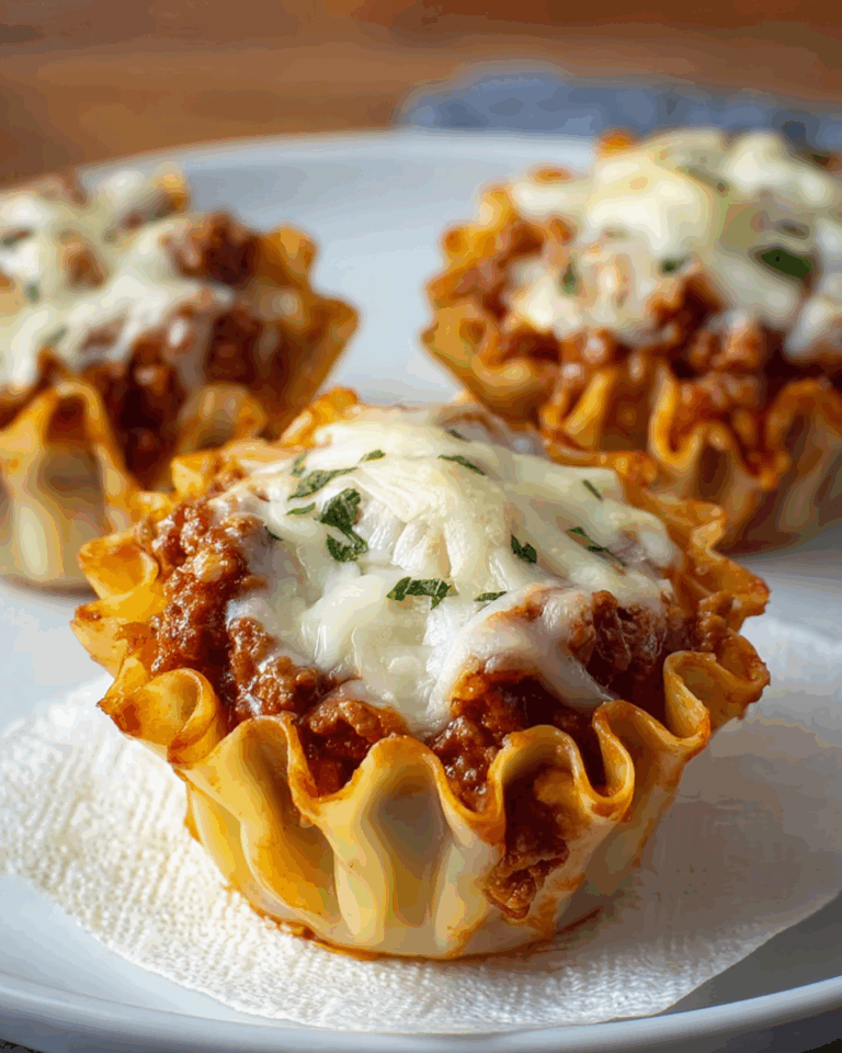 Easy Lasagna Cups Recipe