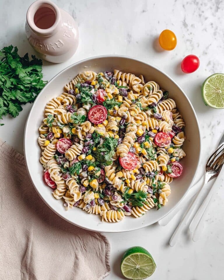 20-Minute Mexican Pasta Salad Recipe