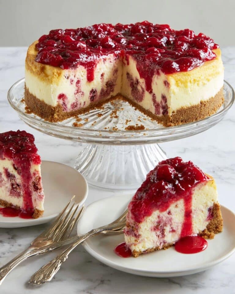 Cranberry Cheesecake Recipe