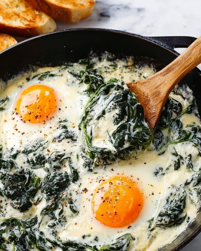 Baked Eggs Florentine Recipe